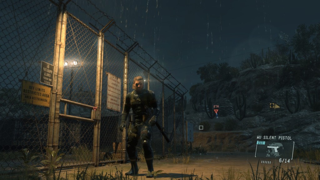 Metal Gear Solid V: Ground Zeroes, playable on medium graphics settings at 1080p